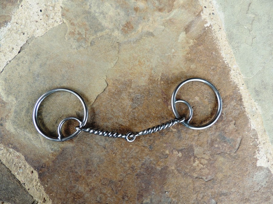 O-Ring Medium TwistedWire Snaffle